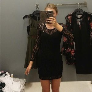 Black Lace Dress